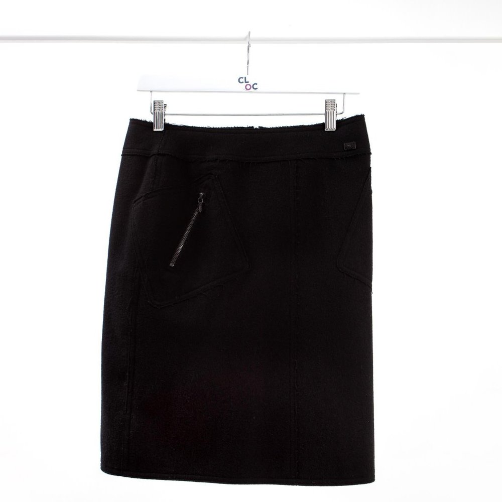 Chanel Black Mini Skirt